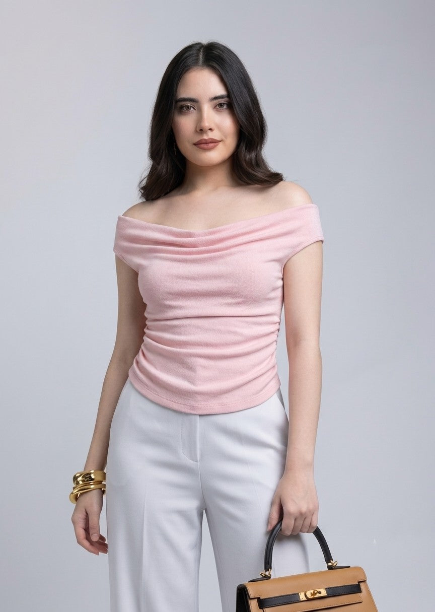 Blusa Tejida a los Hombros