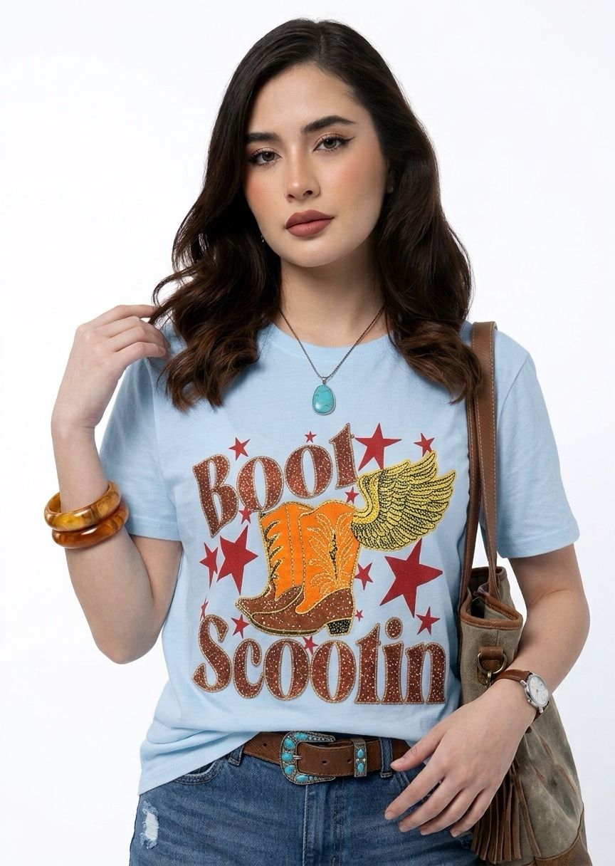 Cowboy Print T-Shirt