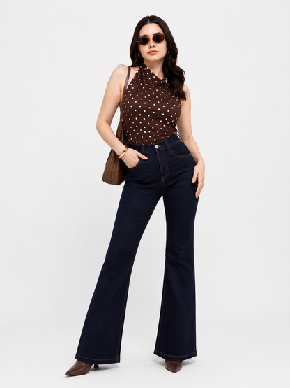 Jeans Bootcut Azul Marino